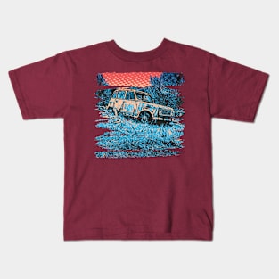 Rusted No.4 Kids T-Shirt